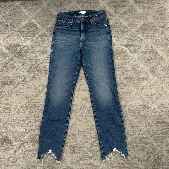 Good American Good Legs Cigarette Jeans 0/25